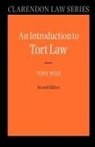 Tony Weir, Tony (Fellow of Trinity College Weir, Weir Tony - Introduction to Tort Law