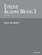 Patricia Mayer, Alice Savage, Alice Mayer Savage, Masoud Shafiei - Effective Academic Writing: Answer Key 3