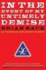 Brian Sack - In the Event of My Untimely Demise