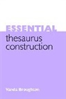 Vanda Broughton - Essential Thesaurus Construction