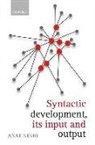 Anat Ninio, Anat (Joseph and Belle Braun Professor of Psychology Ninio - Syntactic Development