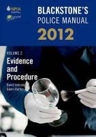 Paul Connor, Glenn Hutton, David Johnston, David Hutton Johnston, Paul Connor - Evidence and Procedure