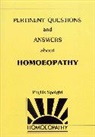 Phyllis Speight, Speight Phyllis - Pertinent Questions and Answers About Homoeopathy