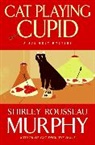 Shirley Rousseau Murphy - Cat Playing Cupid