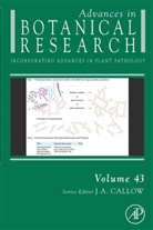 Callow, J. A. Callow - Advances in Botanical Research