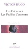 Pierre Albouy, Victor Hugo - Les Orientales. Les Feuilles d'automne