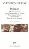 Yves Bonnefoy - Poèmes