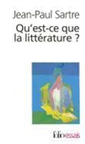 Jean-Paul Sartre - Qu'est-ce que la littérature ?