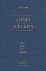 Denis Rousset, Ivana Savalli-Lestrade, Louis Robert, Louis-Robert, Philippe Gauthier, Louis Robert... - Choix d'écrits