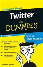 Susanne Bonn, JANSSEN, Raymond Janssen - Twitter für Dummies - Das Pocketbuch