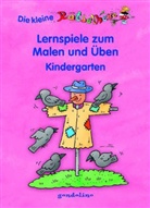 Lernspiele zum Malen und Üben Kindergarten (Vogelscheuche)