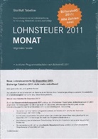 Stollfuß Tabellen: Lohnsteuer 2011 Monat, Sonderausgabe Dezember 2011, m. CD-ROM 'Stotax-Lohn'