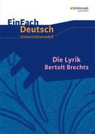 Bertolt Brecht, Michael Krolla, Michaela Krolla, Barbara Raulf - EinFach Deutsch Unterrichtsmodelle