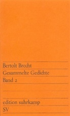 Bertolt Brecht - Gesammelte Gedichte. Tl.2