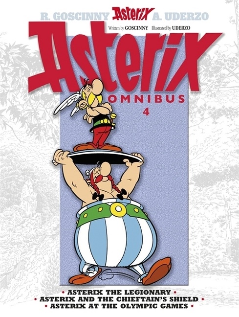  GOSCINNY, Rene Goscinny, René Goscinny,  Goscinny Uderzo,  Uderzo, Albert Uderzo... - Asterix Omnibus - Asterix Legionary, Asterix Chieftain s Shield, Asterix Olympic Games