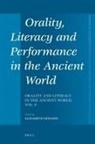 Elizabeth Minchin, MINCHIN, Elizabeth Minchin - Orality Literacy and Performance in the Ancien World