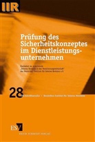 Prüfung des Sicherheitskonzeptes im Dienstleistungsunternehmen