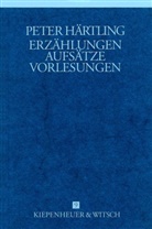 Peter Härtling - Gesammelte Werke, 9 Bde. - 9: Erzählungen, Aufsätze, Vorlesungen