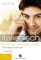 Audio Sprachkurs Italienisch, 3 Audio-CDs (Hörbuch)