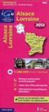 Collectif, REG05 - Alsace - Lorraine 2012 1:250'000