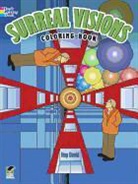 Coloring Books, Hop David, David Hop, David Hop - Surreal Visions Coloring Book