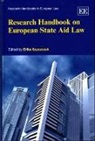 Erika Szyszczak, Erika Szyszczak - Research Handbook on European State Aid Law
