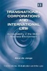 Alice De Jonge, Alice De Jonge - Transnational Corporations and International Law