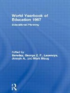 George Z. F. Lauwerys Bereday - World Yearbook of Education 1967
