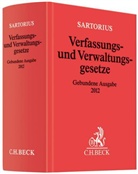 Carl Sartorius - Sartorius Verfassungs- und Verwaltungsgesetze 2012, gebundene Ausgabe