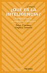 ¿Qué es la inteligencia?
