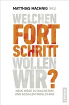 Karl Brenke, Christoph Butterwegge, Kla Dörre, Matthia Machnig, Matthias Machnig - Welchen Fortschritt wollen wir?