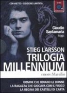 Stieg Larsson, Claudio Santamaria - Trilogia Millennium (Hörbuch)