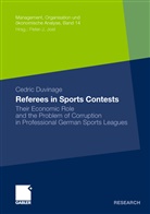 Cedric Duvinage - Referees in Sports Contests