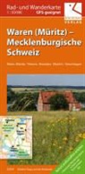 Klaus Klemmer, Christian Kuhlmann, Thomas Wachter, Klaus Klemmer - Waren (Müritz) � Mecklenburgische Schweiz 1 : 50 000 Rad- und Wanderkarte