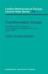 Czes Kosniowski, N. J. Hitchin, C. Kosniowski, Czes Kosniowski - Transformation Groups