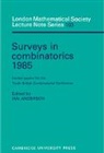 Ian Anderson, Ian Anderson, N. J. Hitchin - Surveys in Combinatorics 1985