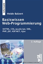 Heide Balzert - Basiswissen Web-Programmierung