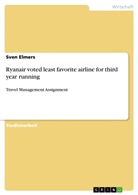 Sven Elmers - Ryanair voted least favorite airline for third year running