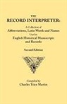 Charles Trice Martin - Record Interpreter