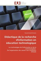 Pascale Brandt-Pomares, Brandt-pomares-p - Didactique de la recherche d