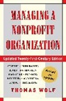 Thomas Wolf, Barbara Carter - Managing a Nonprofit Organization