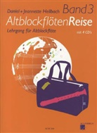 Daniel Hellbach, Jeannette Hellbach - AltblockflötenReise, m. 4 Audio-CDs. Bd.3