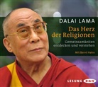 Dalai Lama, XIV Dalai Lama, XIV. Dalai Lama, Dalai Lama XIV, Dalai Lama XIV., Dalai Lama... - Das Herz der Religionen. Gemeinsamkeiten entdecken und verstehen, 3 Audio-CD (Audiolibro)