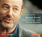 Bertolt Brecht, Manfred Krug - Geschichten vom Herrn Keuner, 1 Audio-CD (Hörbuch)