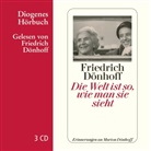 Friedrich Dönhoff, Friedrich Dönhoff - Die Welt ist so, wie man sie sieht, 3 Audio-CD (Hörbuch)
