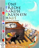 Chisato Tashiro, Chisato Tashiro - Fünf freche Mäuse bauen ein Haus (Buch mit DVD)