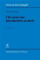 Dominique Manai, Dominique Manaï - Clés pour une introduction au droit