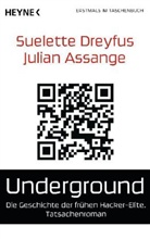 Assange, Julia Assange, Julian Assange, Dreyfu, Suelette Dreyfus - Underground