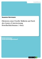 Susanne Herrmann - Filetieren einer Forelle Müllerin am Tisch des Gastes (Unterweisung Hotelfachfachmann / -frau)