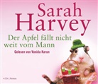 Sarah Harvey, Vanida Karun - Der Apfel fällt nicht weit vom Mann, 4 Audio-CDs (Hörbuch)